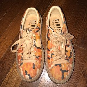 Rare Camo Fenty Puma Sneakers